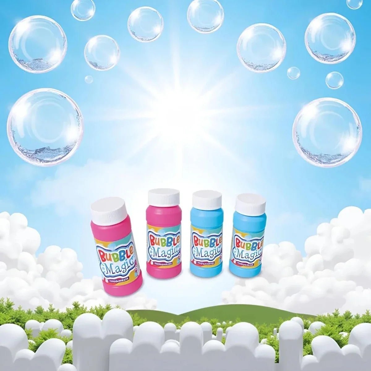 Bubble Magic Deluxe Bubble Liquid 50ml | Luxury Home Accessories | Heulog Glow