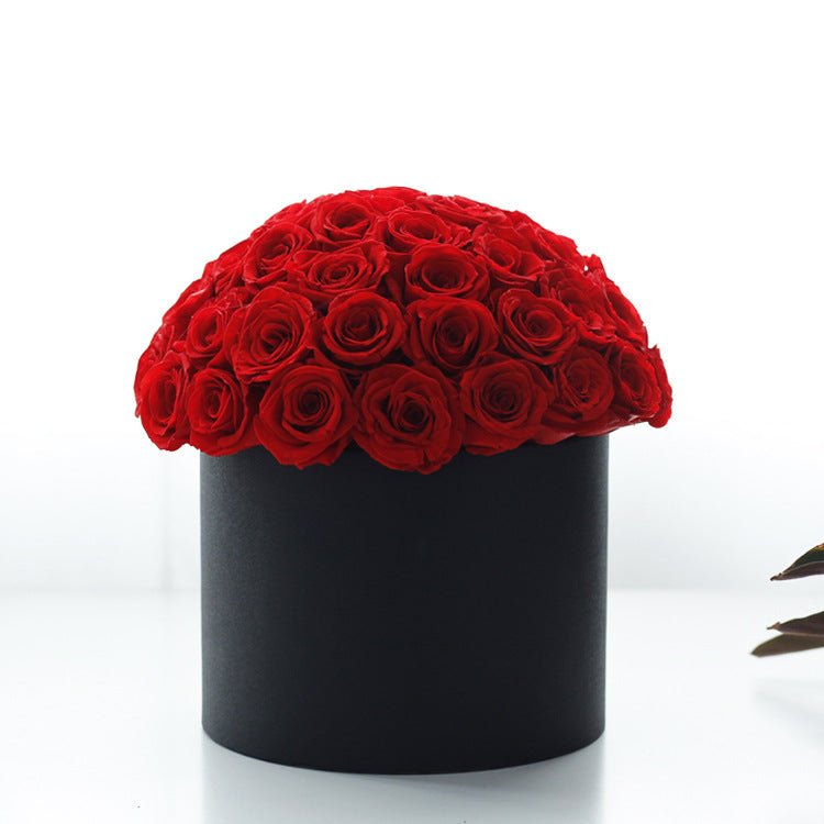 Bucket Rose Flower Box Valentine's Day Christmas Creative Gift | Luxury Home Accessories | Heulog Glow