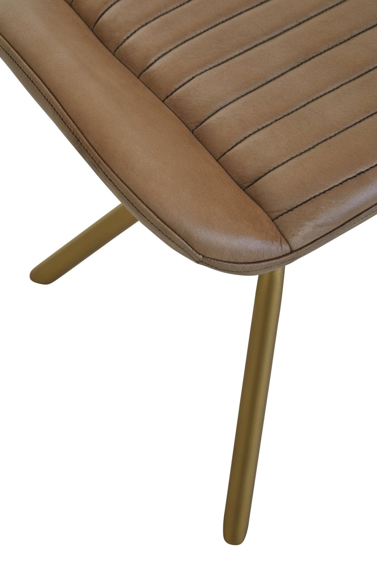 Buffalo Grey Leather Footstool | Luxury Home Accessories | Heulog Glow