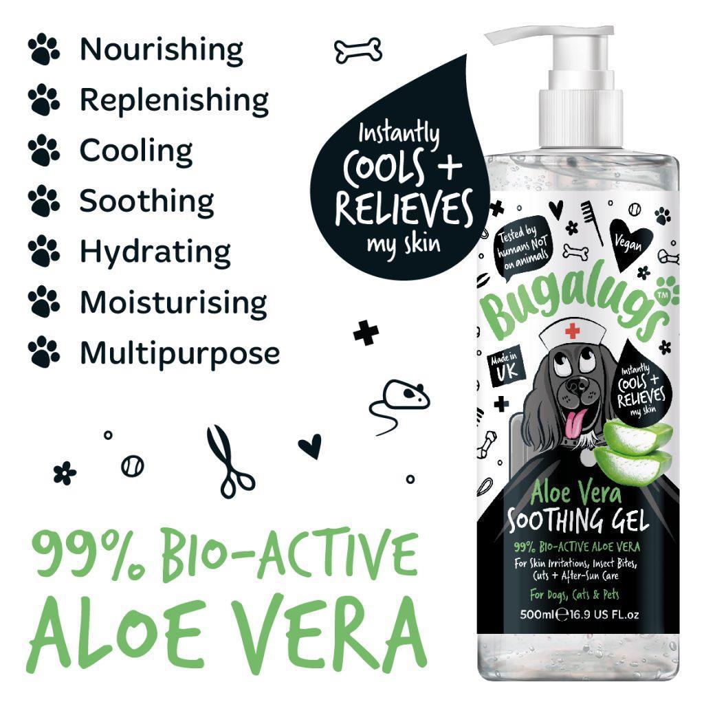 Bugalugs Aloe Vera Gel | Luxury Home Accessories | Heulog Glow