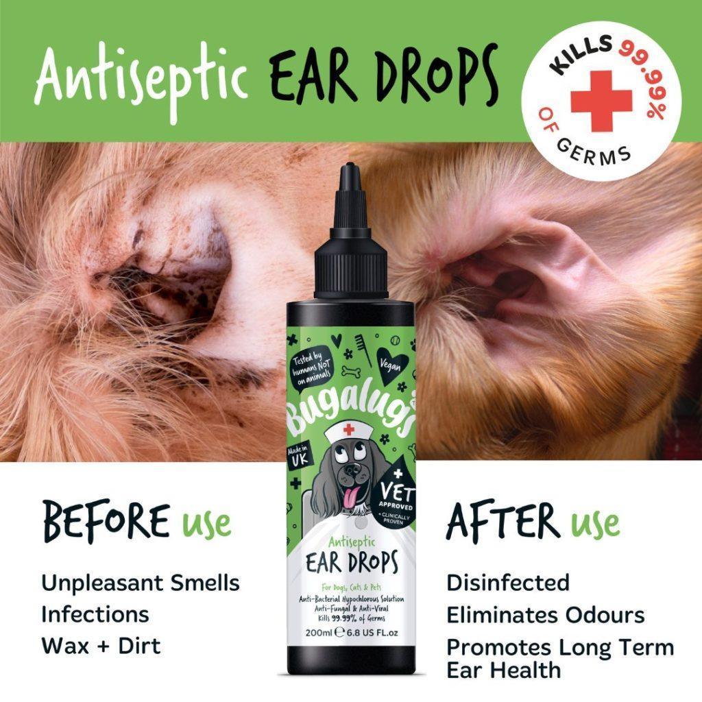 Bugalugs Antiseptic Ear Drops | Luxury Home Accessories | Heulog Glow