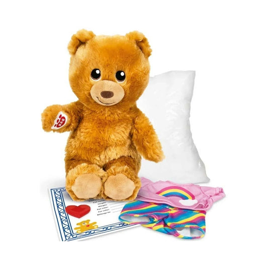 Build-A-Bear Workshop Furtastic Bear & Outfit Pack | Luxury Home Accessories | Heulog Glow