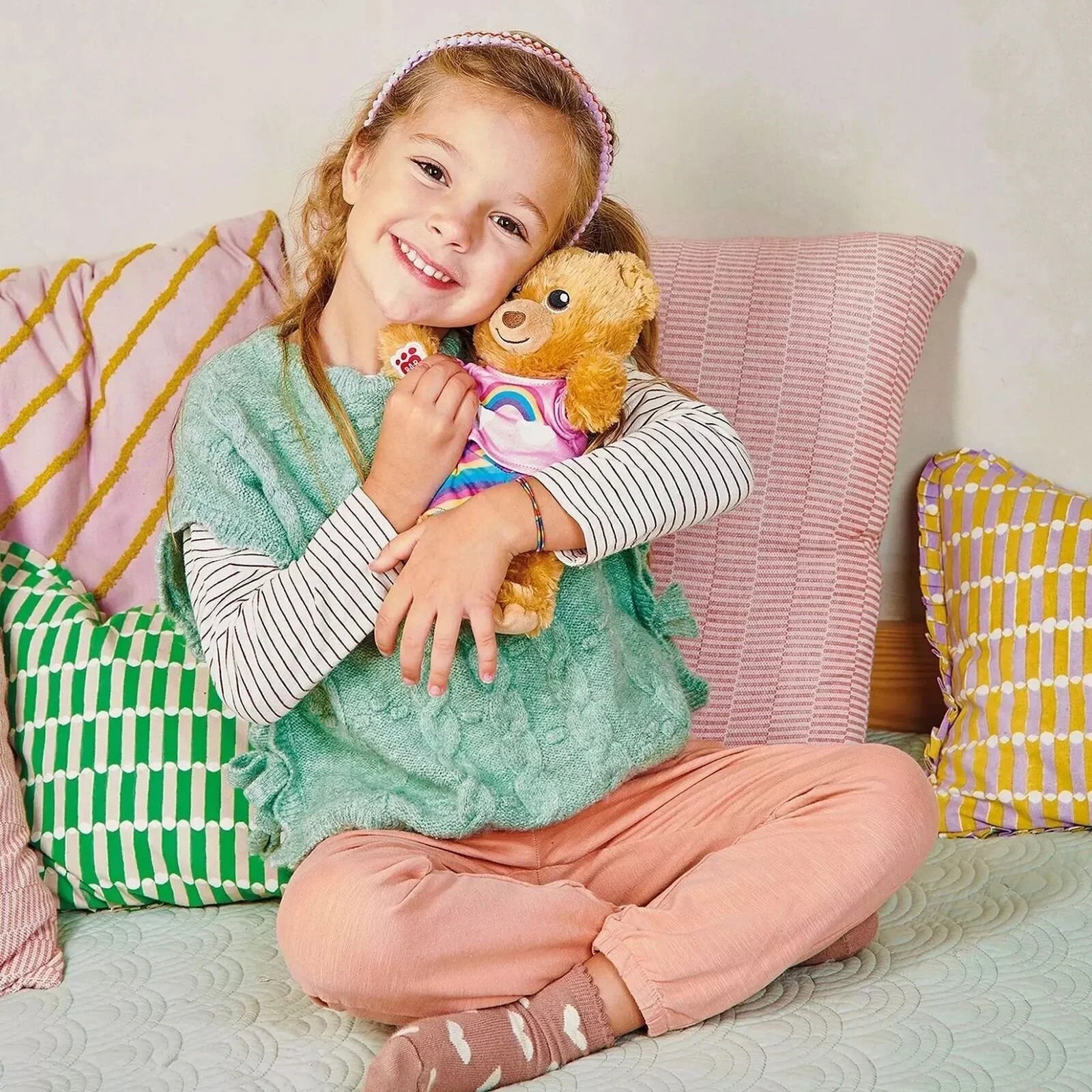 Build-A-Bear Workshop Furtastic Bear & Outfit Pack | Luxury Home Accessories | Heulog Glow