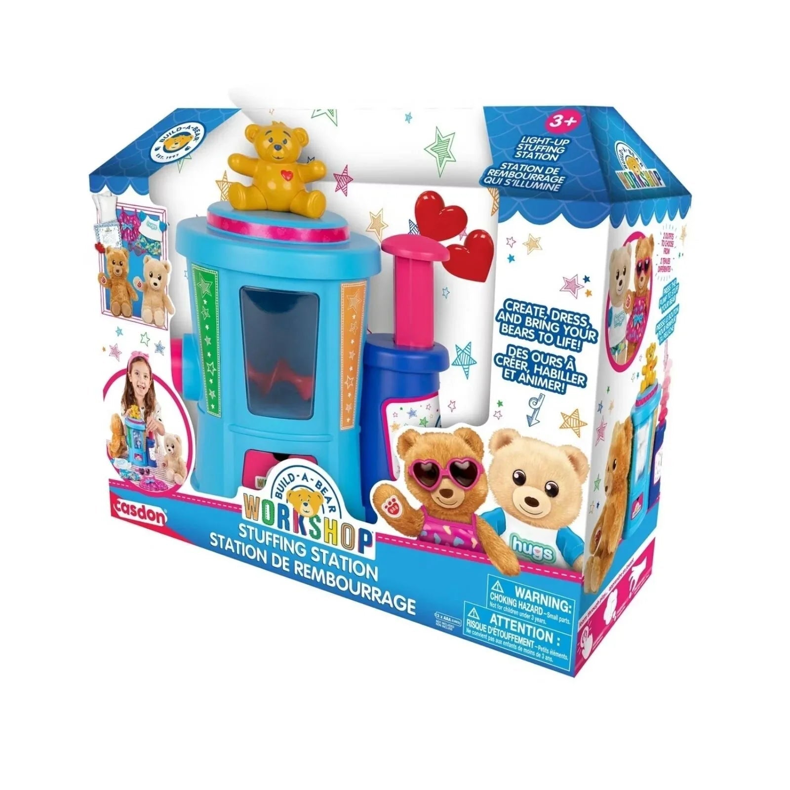 Build-A-Bear Workshop Open Box Stuffing Station | Luxury Home Accessories | Heulog Glow