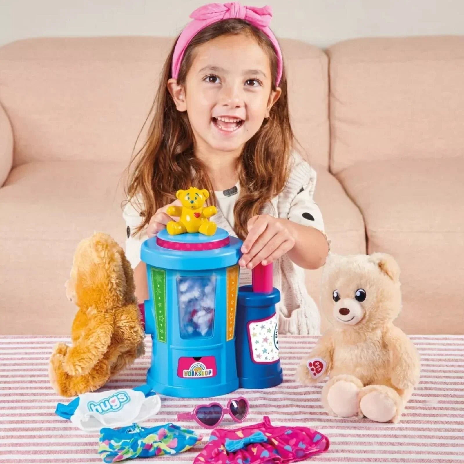 Build-A-Bear Workshop Open Box Stuffing Station | Luxury Home Accessories | Heulog Glow