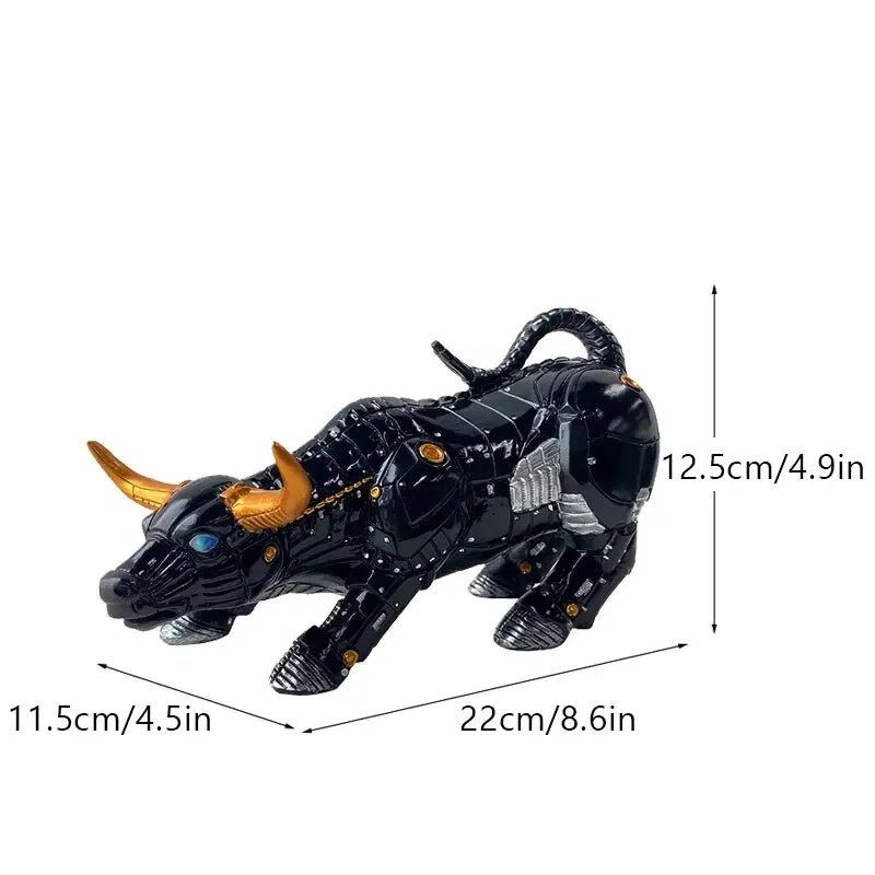 Bull Market Resin Ornaments | Luxury Home Accessories | Heulog Glow