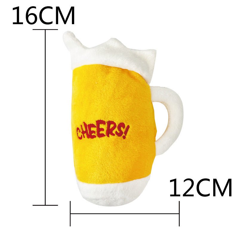Burger Fruit Cute Pet Voice Dog Toy Teddy Pet Voice Model | Luxury Home Accessories | Heulog Glow