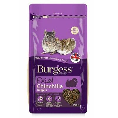 Burgess Excel Chinchilla Nuggets 1.5kg | Luxury Home Accessories | Heulog Glow