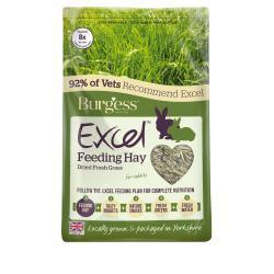 Burgess Excel Feeding Hay 100% Timothy Hay, 4KG | Luxury Home Accessories | Heulog Glow