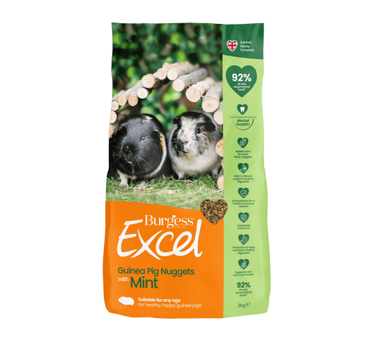 Burgess Excel Guinea Pig Nuggets | Luxury Home Accessories | Heulog Glow