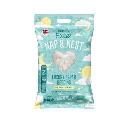 Burgess Excel Nap & Nest Luxury Paper Bedding for Small Animals, 650g | Luxury Home Accessories | Heulog Glow