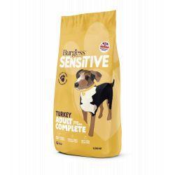 Burgess Sensitive Adult Dog Turkey & Rice 12.5kg | Luxury Home Accessories | Heulog Glow