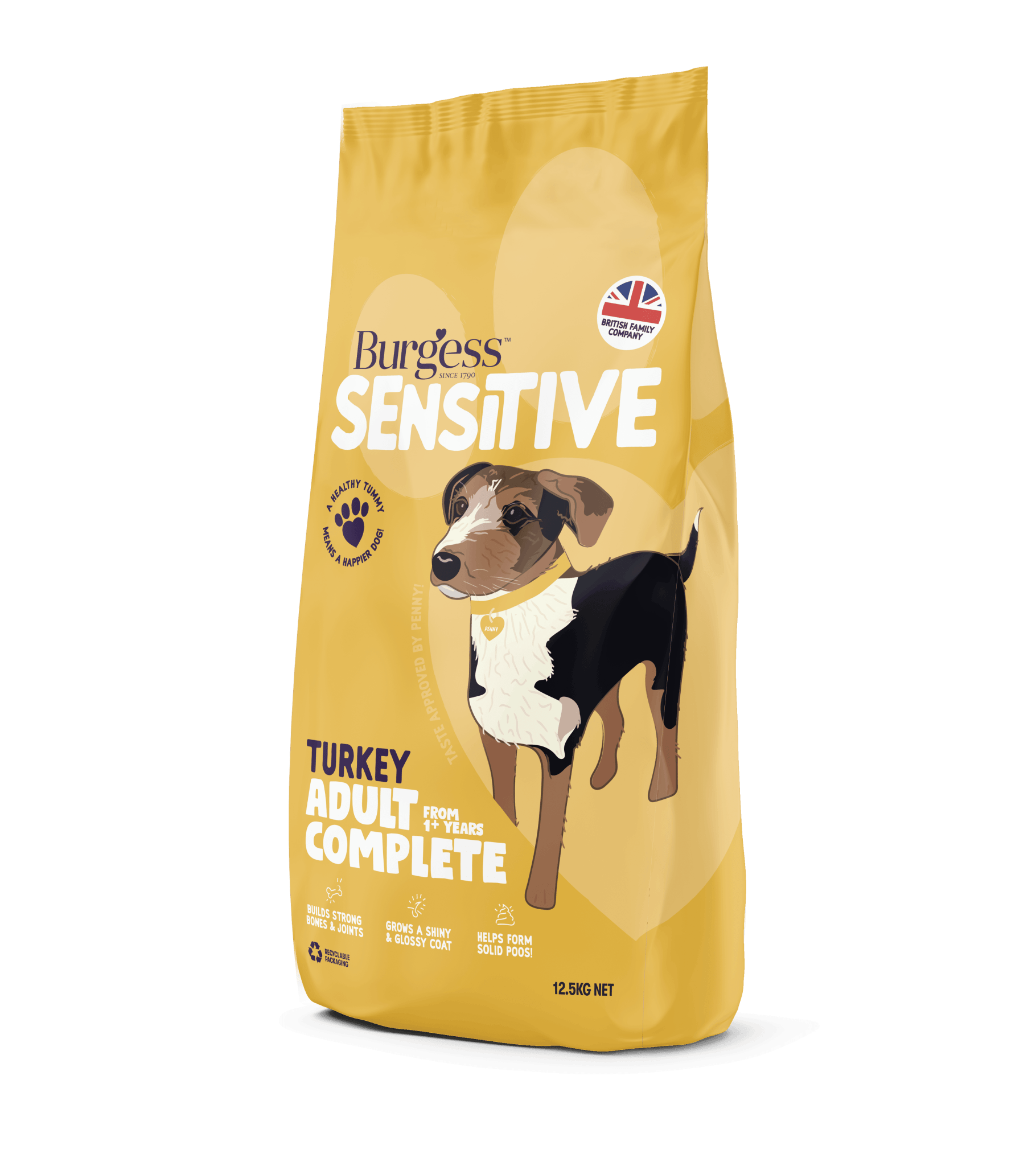 Burgess Sensitive Adult Turkey 12.5kg | Luxury Home Accessories | Heulog Glow