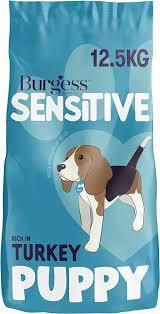 Burgess Sensitive Puppy Turkey 12.5kg | Luxury Home Accessories | Heulog Glow