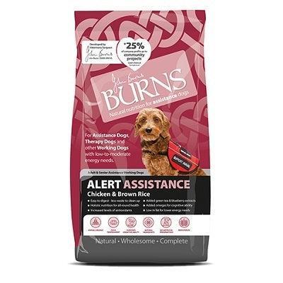Burns Alert Assistance Chicken & Brown Rice 12kg VAT FREE | Luxury Home Accessories | Heulog Glow