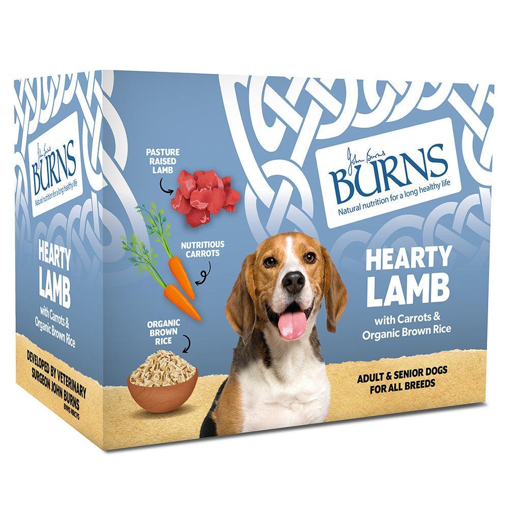 Burns Dog Tray Hearty Lamb 6x395g | Luxury Home Accessories | Heulog Glow