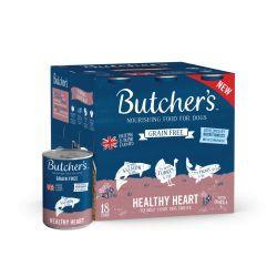 Butcher's Healthy Heart Dog Food Cans 18 x 390g | Luxury Home Accessories | Heulog Glow
