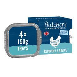 Butcher's Recovery & Revive Dog Food Trays 4pk, 150g | Luxury Home Accessories | Heulog Glow