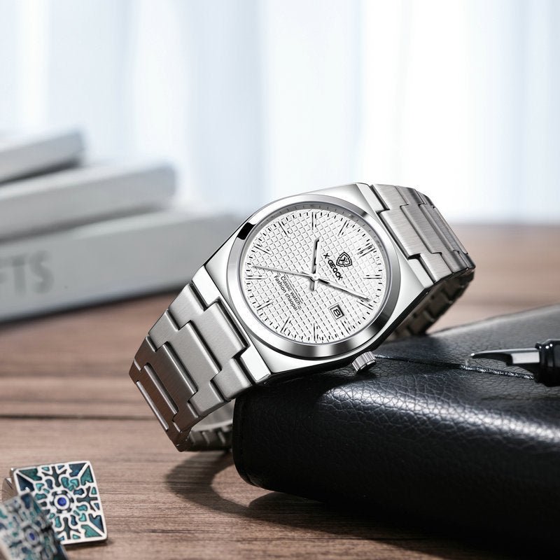 Butterfly Clasp Men's Quartz Swiss Watch | Luxury Home Accessories | Heulog Glow