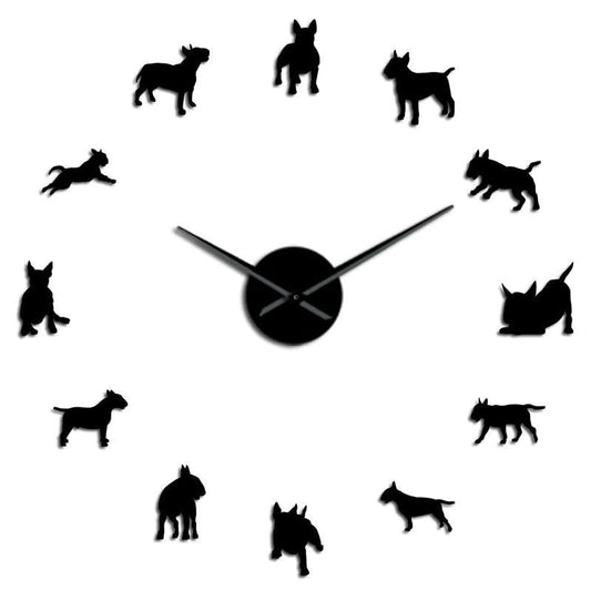 Modern 3D DIY Large Wall Clock - Luxury Acrylic Mirror Quartz Silent Home Decor for Living Room & Bedroom