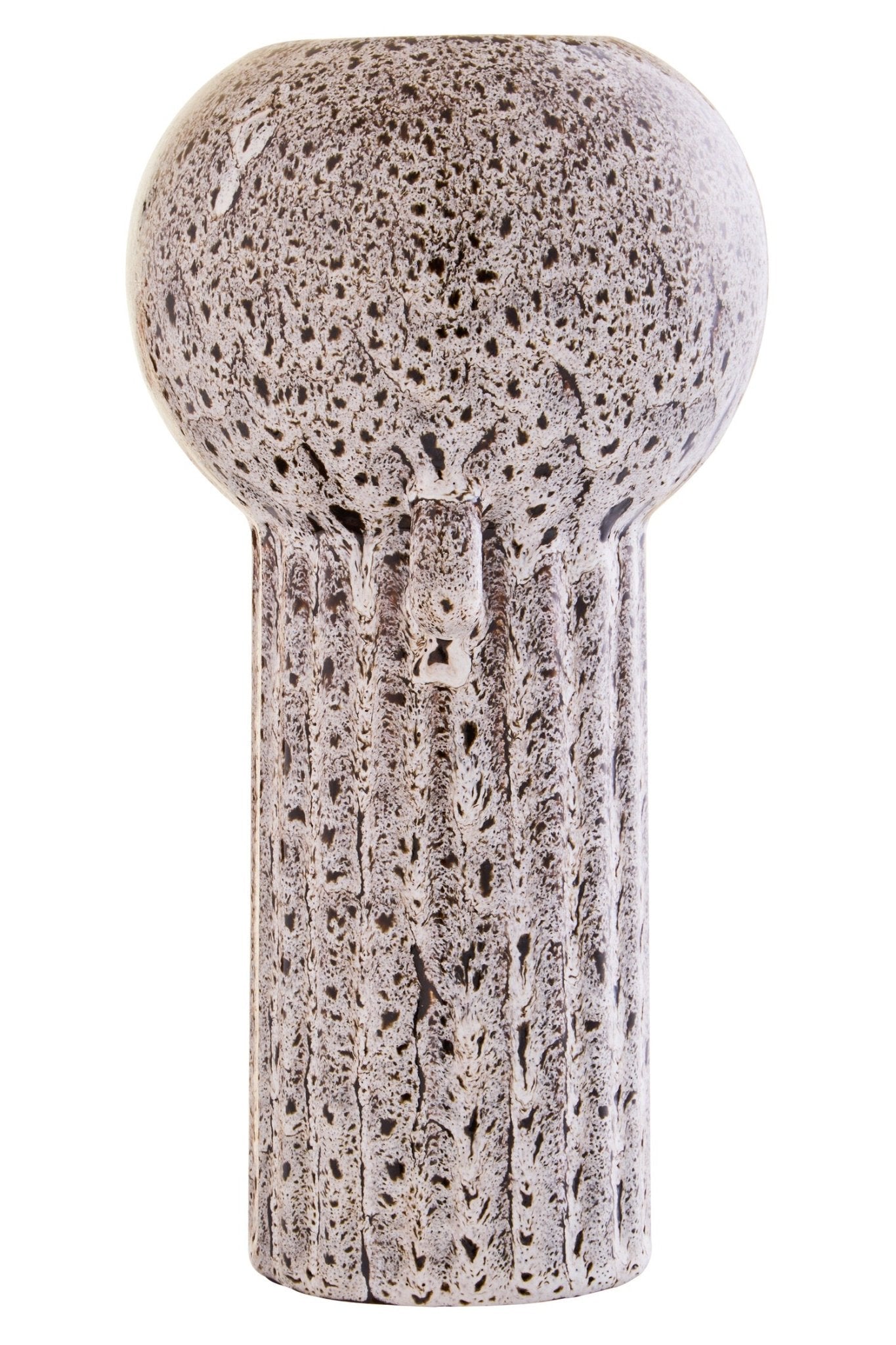 Calcita Large Speckled Brown Vase | Luxury Home Accessories | Heulog Glow
