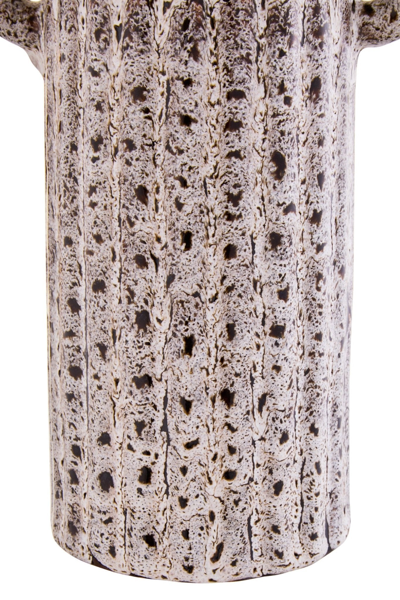 Calcita Large Speckled Brown Vase | Luxury Home Accessories | Heulog Glow