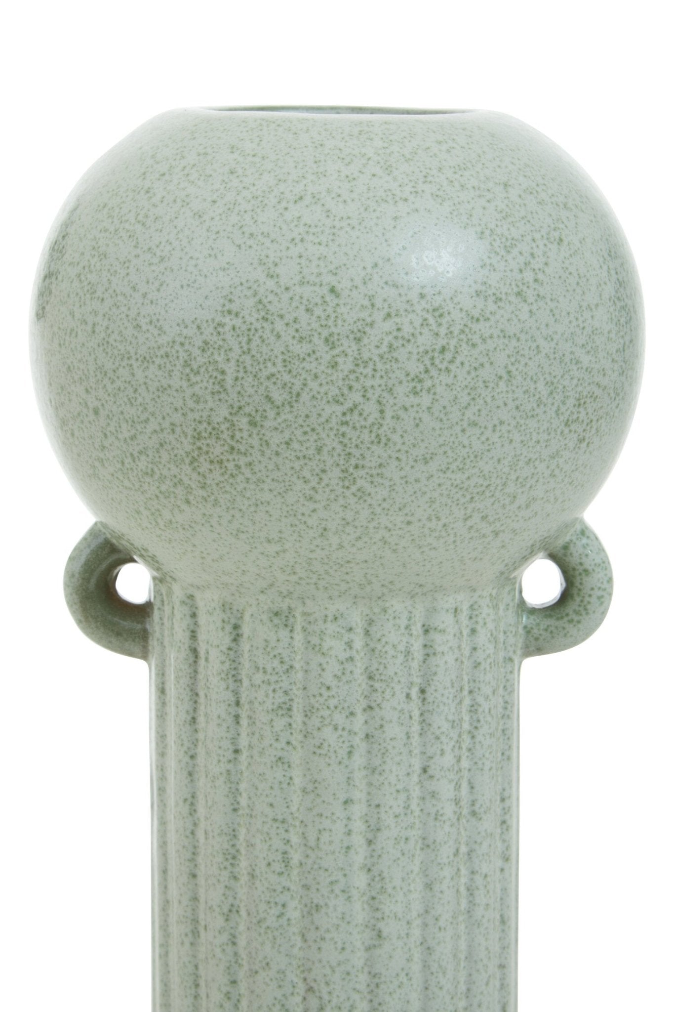 Calcita Large Speckled Green Vase | Luxury Home Accessories | Heulog Glow