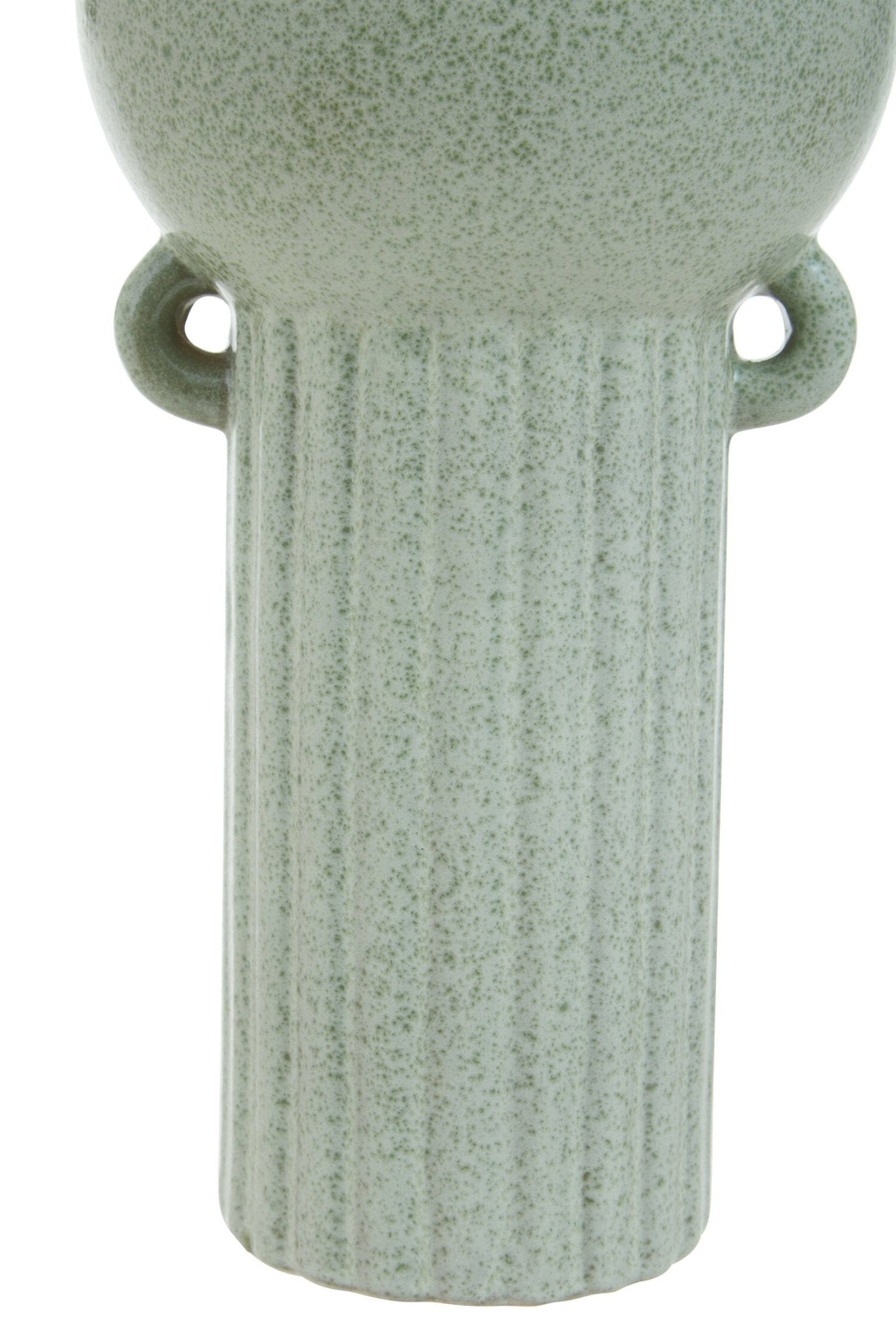Calcita Large Speckled Green Vase | Luxury Home Accessories | Heulog Glow