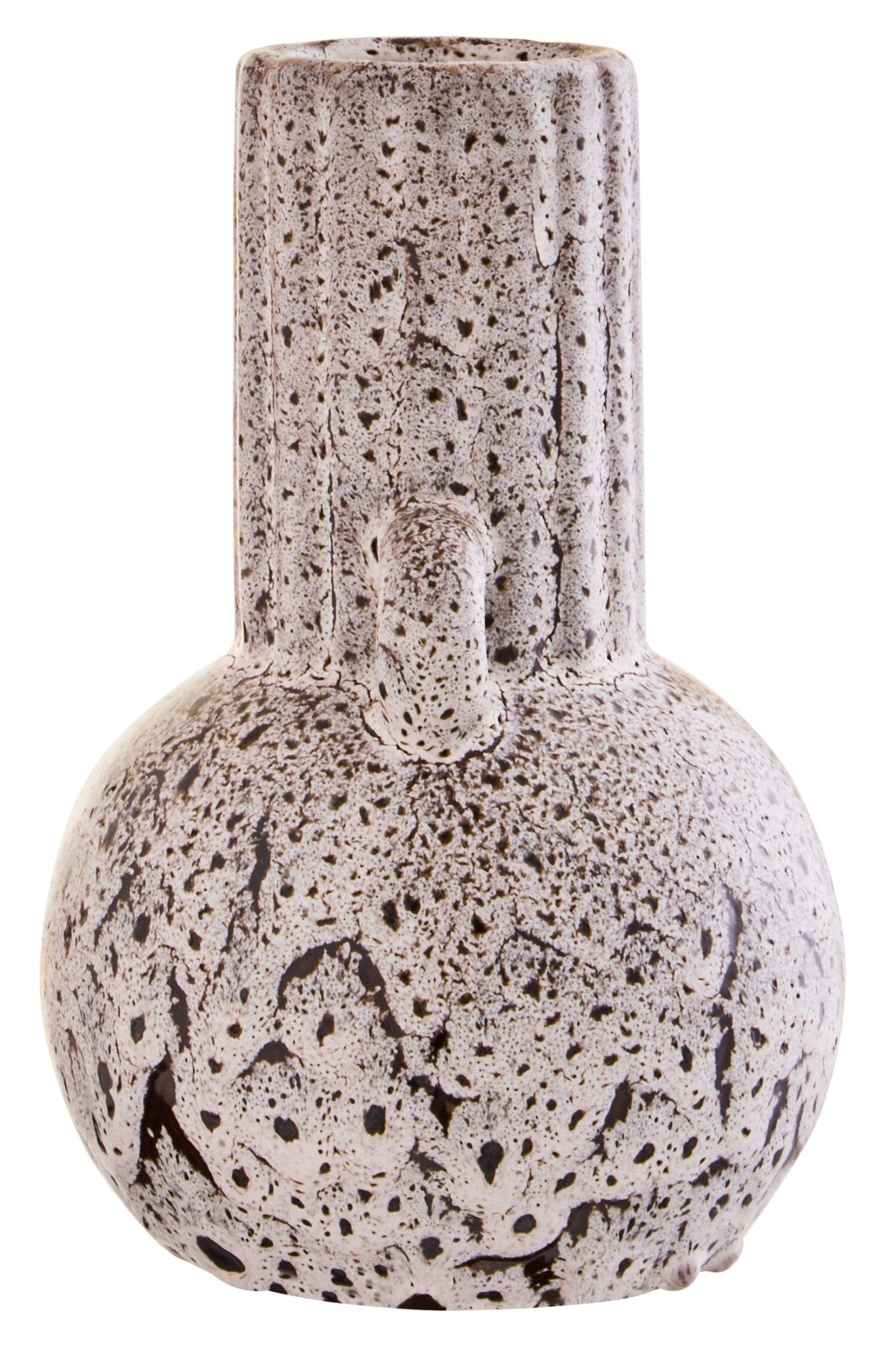 Calcita Small Speckled Brown Vase | Luxury Home Accessories | Heulog Glow