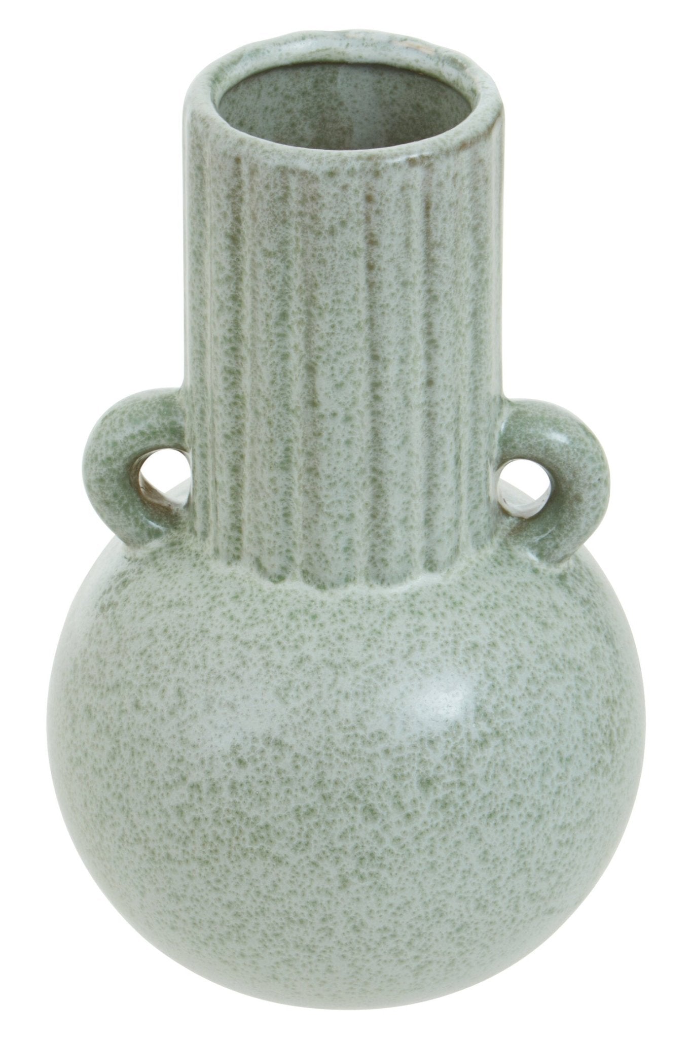 Calcita Small Speckled Green Vase | Luxury Home Accessories | Heulog Glow