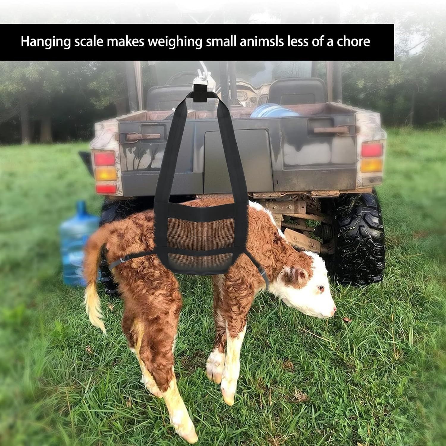Calf Large Dog Sling Suitable For Weighing Small Animals Livestock Sling Weighing Bag Pet Weighing Bag | Luxury Home Accessories | Heulog Glow