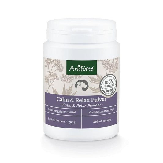 Calm & Relax Powder for Dogs - 100g | Luxury Home Accessories | Heulog Glow