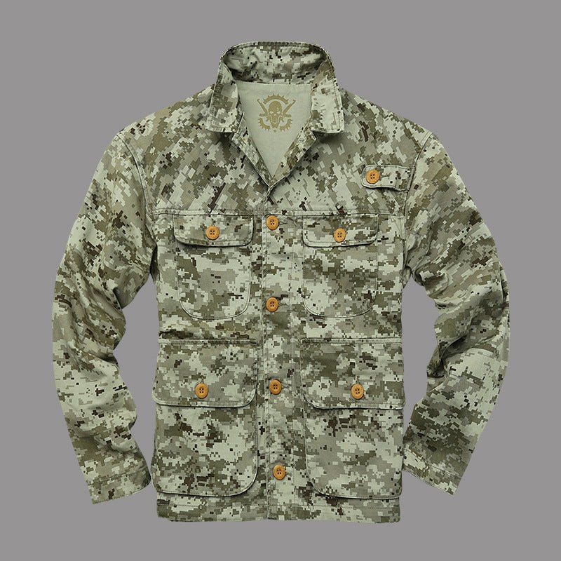 Camouflage jacket | Luxury Home Accessories | Heulog Glow