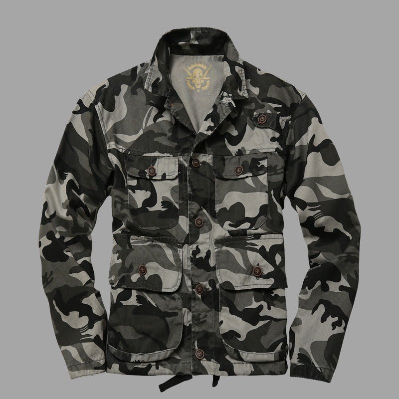 Camouflage jacket | Luxury Home Accessories | Heulog Glow