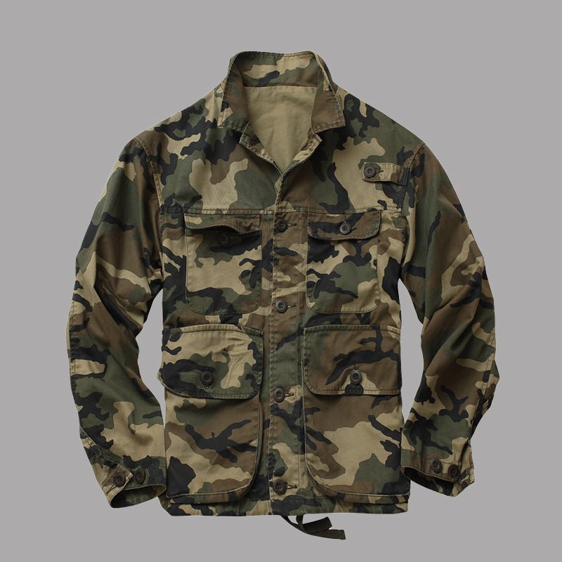 Camouflage jacket | Luxury Home Accessories | Heulog Glow