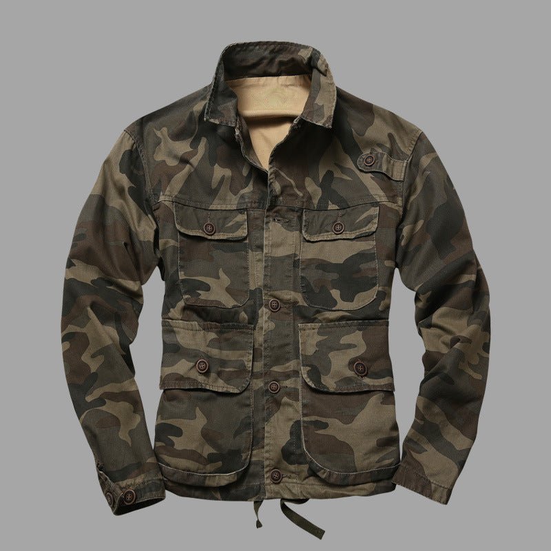 Camouflage jacket | Luxury Home Accessories | Heulog Glow