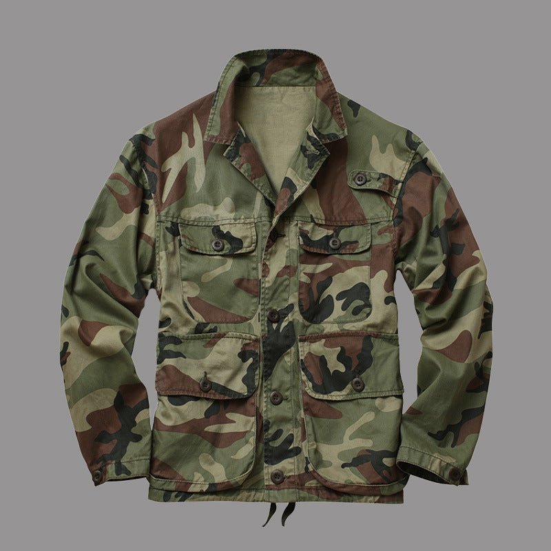 Camouflage jacket | Luxury Home Accessories | Heulog Glow