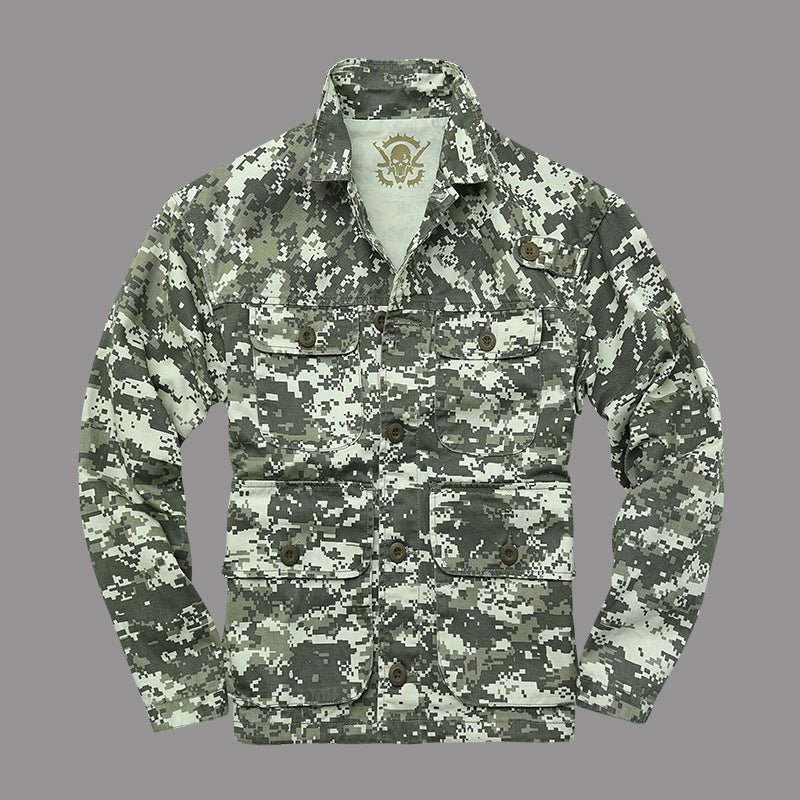 Camouflage jacket | Luxury Home Accessories | Heulog Glow