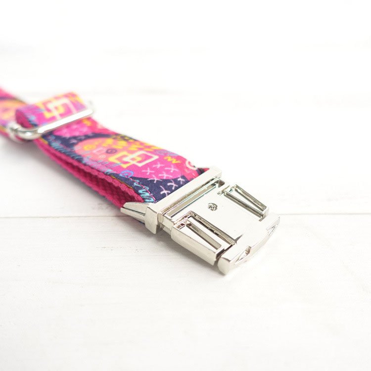 Can Be Engraved Dog Collar Alloy Buckle High Quality Traction Collar | Luxury Home Accessories | Heulog Glow