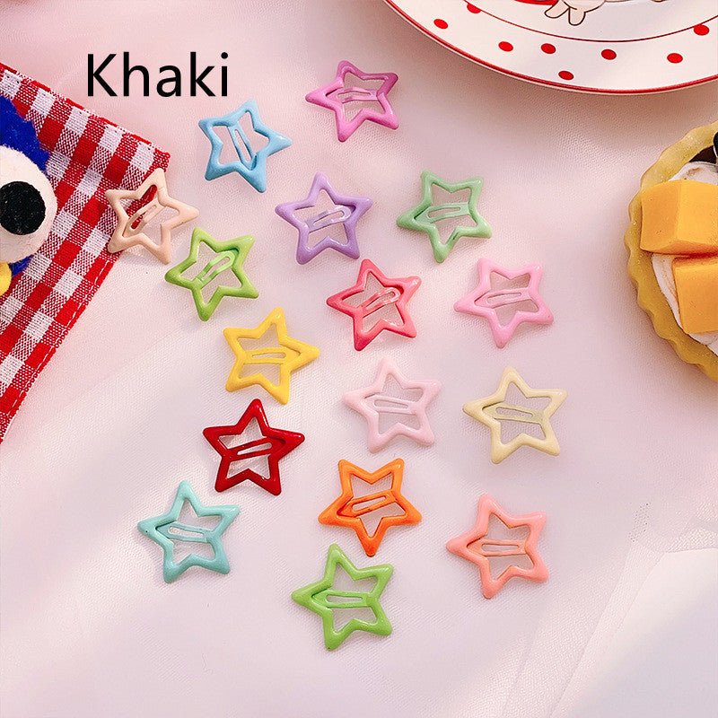 Candy Coloured Drip Stick Star Hair Clip | Luxury Home Accessories | Heulog Glow
