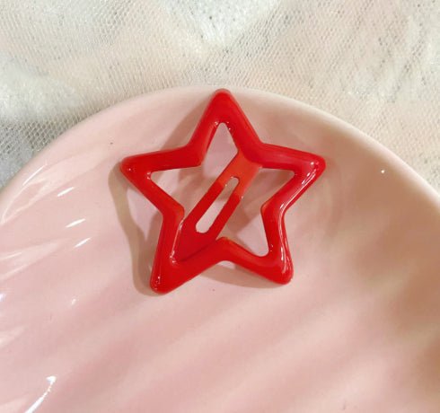 Candy Coloured Drip Stick Star Hair Clip | Luxury Home Accessories | Heulog Glow