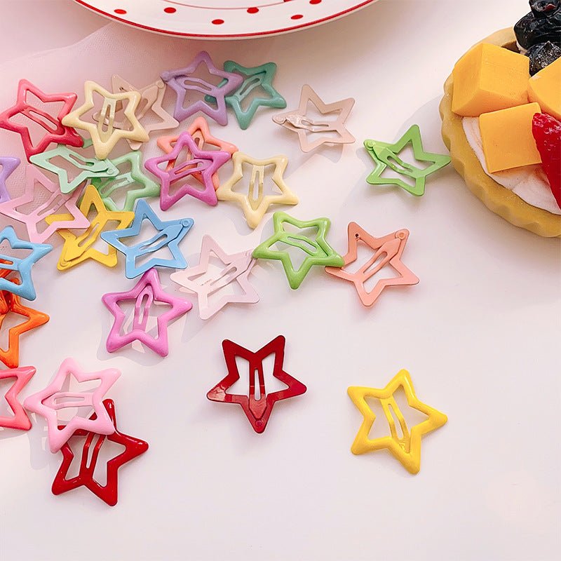 Candy Coloured Drip Stick Star Hair Clip | Luxury Home Accessories | Heulog Glow