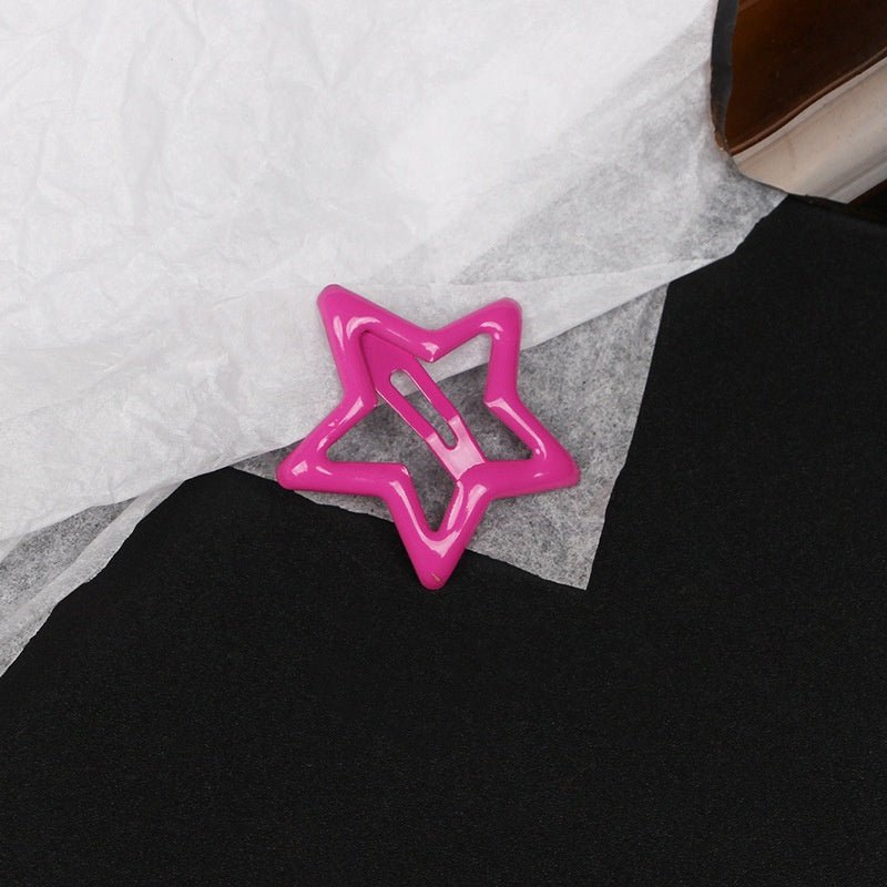 Candy Coloured Drip Stick Star Hair Clip | Luxury Home Accessories | Heulog Glow