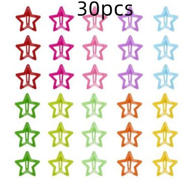 Candy Coloured Drip Stick Star Hair Clip | Luxury Home Accessories | Heulog Glow