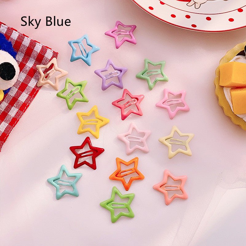Candy Coloured Drip Stick Star Hair Clip | Luxury Home Accessories | Heulog Glow