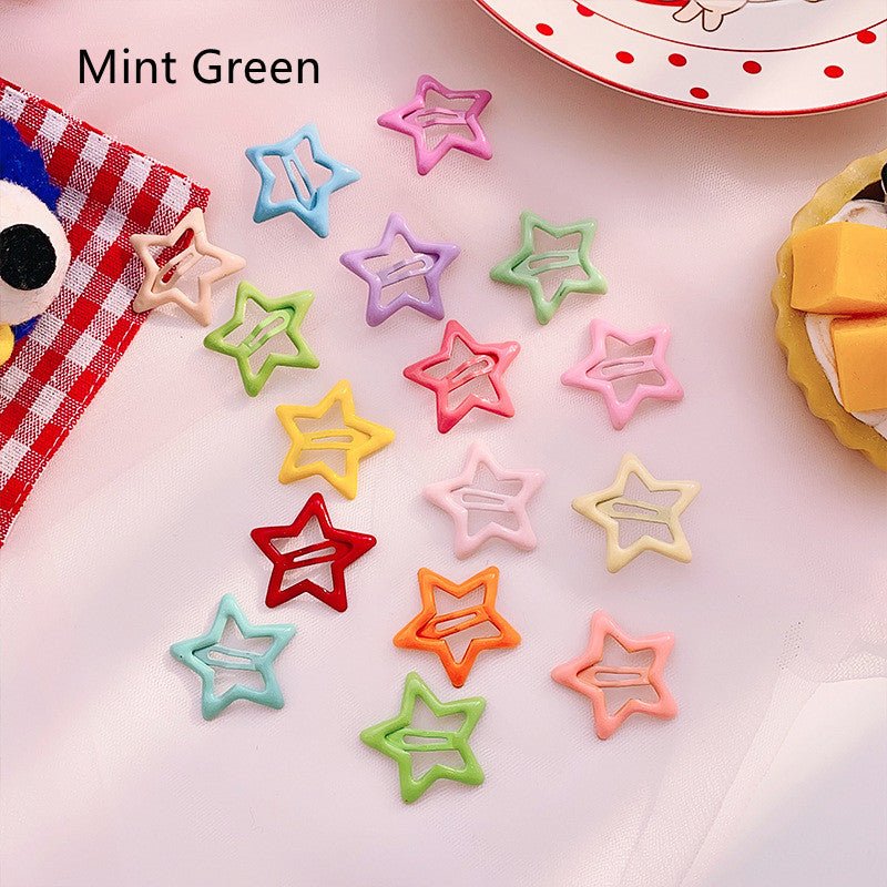 Candy Coloured Drip Stick Star Hair Clip | Luxury Home Accessories | Heulog Glow
