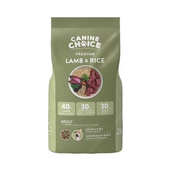 Canine Choice Premium Adult Dry Dog Food 2kg - Lamb | Luxury Home Accessories | Heulog Glow