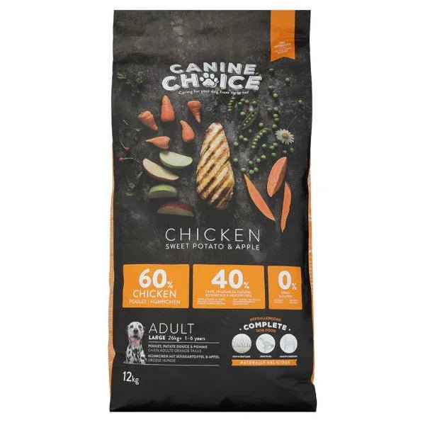 Canine Choice Super Premium Gf Large Adult Dry Chicken 12kg | Luxury Home Accessories | Heulog Glow