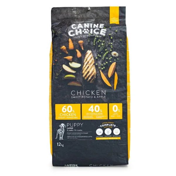 Canine Choice Super Premium Gf Large Puppy Dry Chicken 12kg | Luxury Home Accessories | Heulog Glow