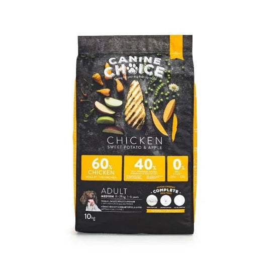 Canine Choice Super Premium Gf Medium Adult Dry Chicken 10kg | Luxury Home Accessories | Heulog Glow